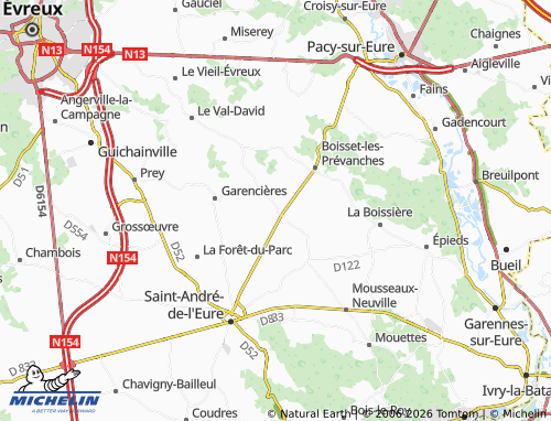 Mapa MICHELIN Fresney - ViaMichelin