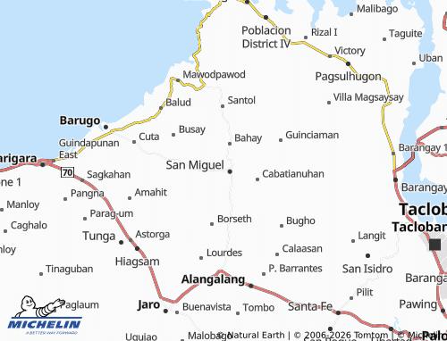 Mappa MICHELIN Libtong - ViaMichelin