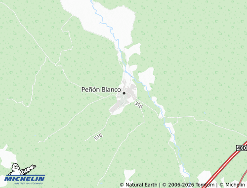 MICHELIN Zona Centro map - ViaMichelin