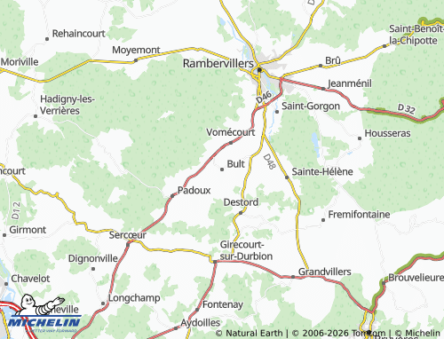 MICHELIN Bult map - ViaMichelin