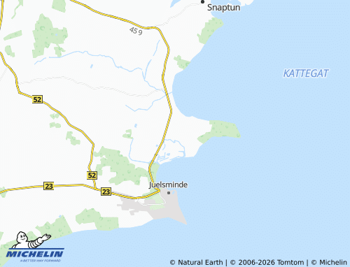 Mappa MICHELIN Hosby - ViaMichelin