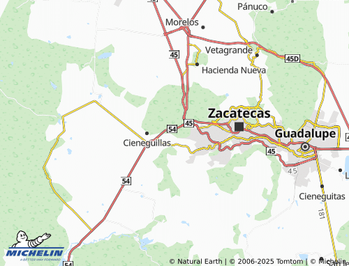 MICHELIN Villa Toscana map - ViaMichelin