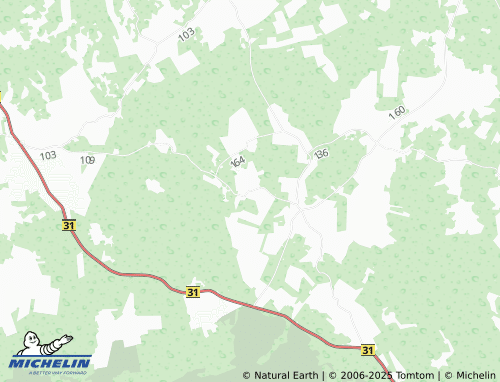 MICHELIN Ehmja map - ViaMichelin