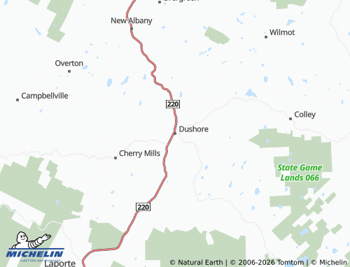 Mappa MICHELIN Dushore - ViaMichelin