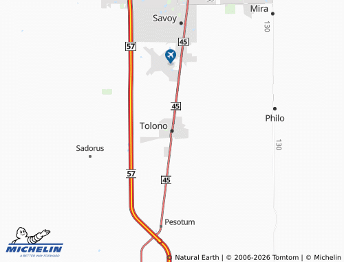 Mapa MICHELIN Tolono - ViaMichelin