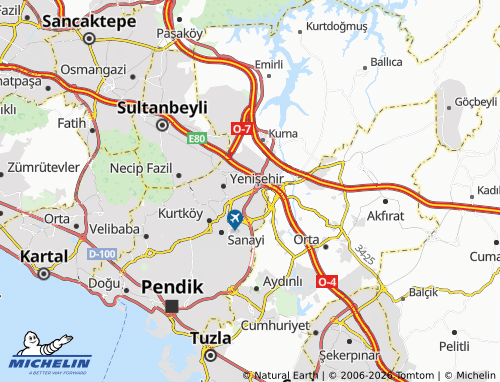 Mappa MICHELIN Harmandere - ViaMichelin