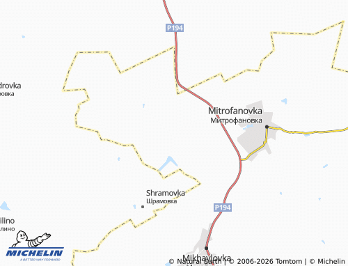 MICHELIN-Landkarte Sofiyevka - ViaMichelin