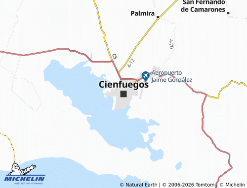 Mappa MICHELIN Cienfuegos - ViaMichelin