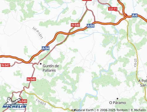 MICHELIN Castelo Pequeno map - ViaMichelin