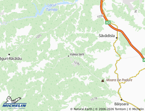 MICHELIN Plopi map - ViaMichelin