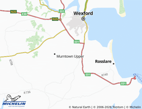 Mapa MICHELIN Piercestown - ViaMichelin