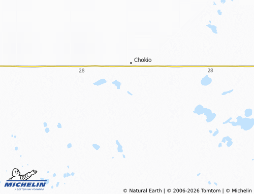 Mappa MICHELIN Baker - ViaMichelin