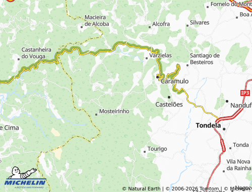 Mapa MICHELIN Almofala - ViaMichelin