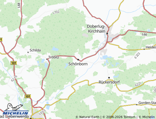 MICHELIN Schönborn map - ViaMichelin
