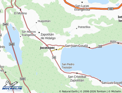 MICHELIN-Landkarte Puerta del Lago - ViaMichelin