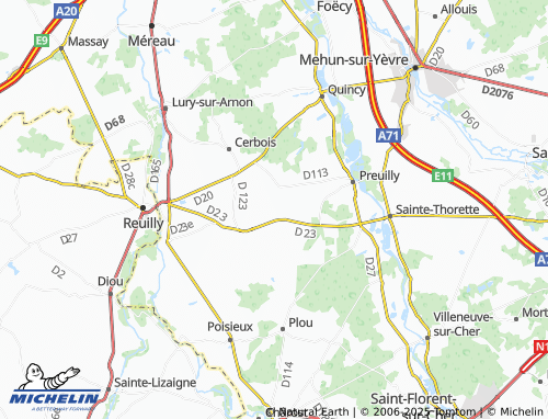 Mapa MICHELIN Les Lats - ViaMichelin