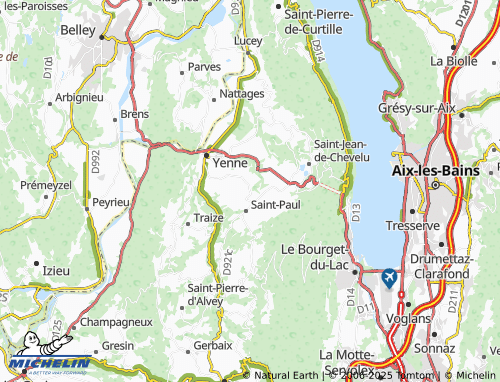 MICHELIN-Landkarte Les Moirouds - ViaMichelin