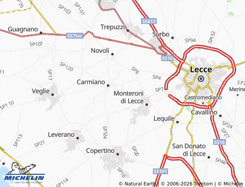 MICHELIN Magliano map - ViaMichelin