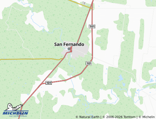 MICHELIN Benito Juárez map - ViaMichelin