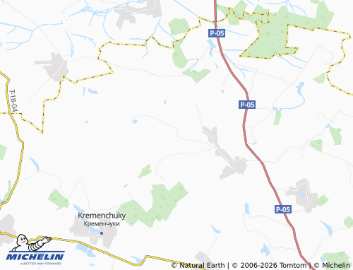 Carte MICHELIN Berezne - ViaMichelin