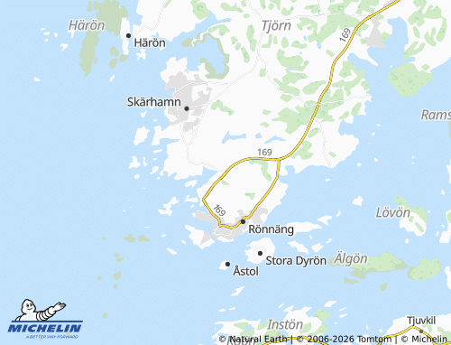 MICHELIN-Landkarte Aröd - ViaMichelin