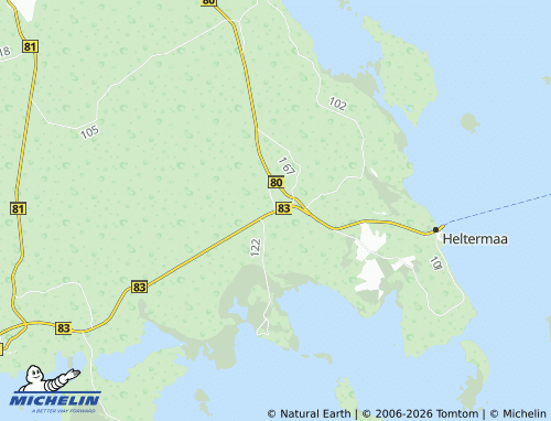 Mapa MICHELIN Suuremõisa - ViaMichelin