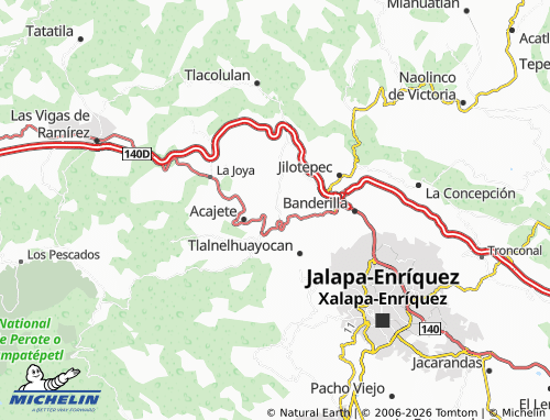 Mapa MICHELIN Rafael Lucio - ViaMichelin