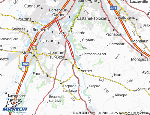 Mapa MICHELIN La Ramière - ViaMichelin
