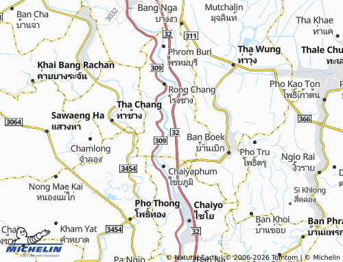 Mapa MICHELIN Ban Mo - ViaMichelin