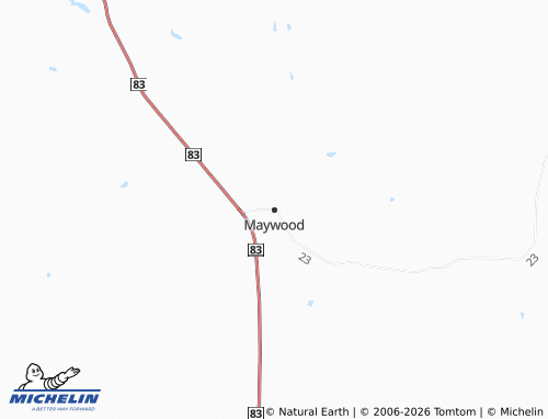 Mappa MICHELIN Maywood - ViaMichelin