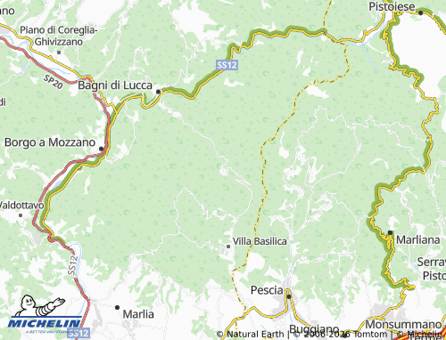 Kaart MICHELIN Boveglio - ViaMichelin
