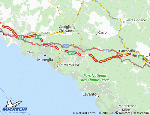 Mapa MICHELIN Piazza - ViaMichelin