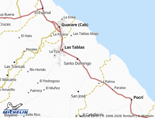 MICHELIN-Landkarte Santo Domingo - ViaMichelin