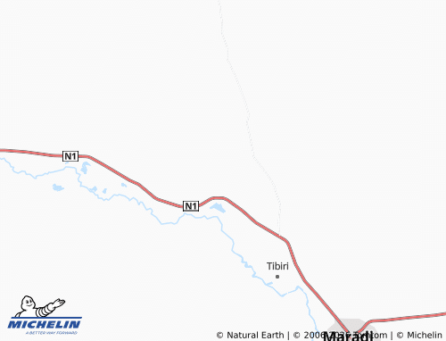 Mappa MICHELIN Guidan Daoudou - ViaMichelin