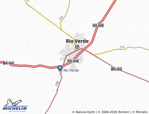 MICHELIN Vila Santo Antônio map - ViaMichelin