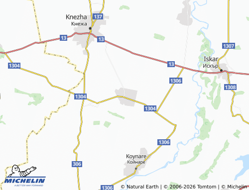 Carte MICHELIN Brenitsa - ViaMichelin