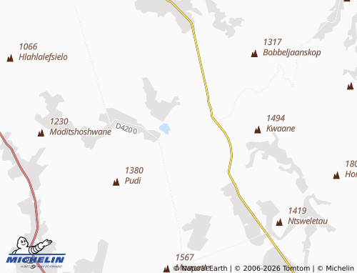 Kaart MICHELIN Sebithoni - ViaMichelin