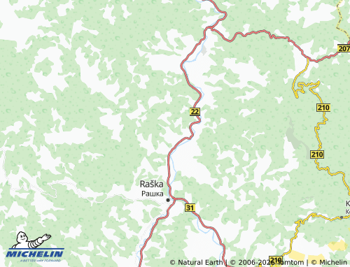 Carte MICHELIN Beoci - ViaMichelin