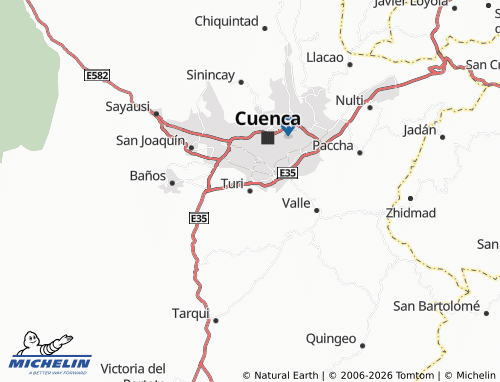 MICHELIN Turi map - ViaMichelin