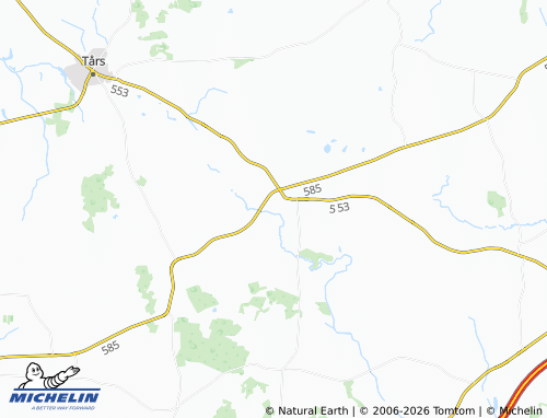 Mappa MICHELIN Østervrå - ViaMichelin