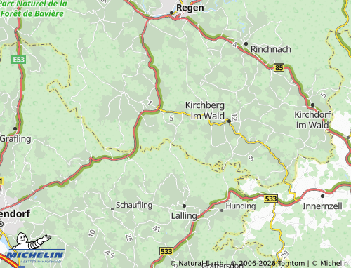 Mappa MICHELIN Dösingerried - ViaMichelin