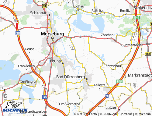 Mapa MICHELIN Kreypau - ViaMichelin