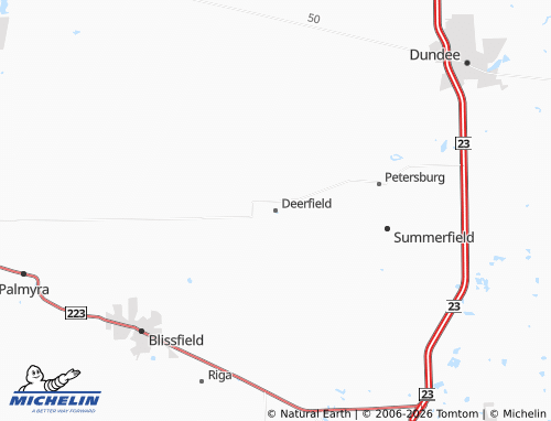 Carte MICHELIN Deerfield - ViaMichelin