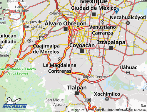 Mapa MICHELIN Altillo Universidad - ViaMichelin