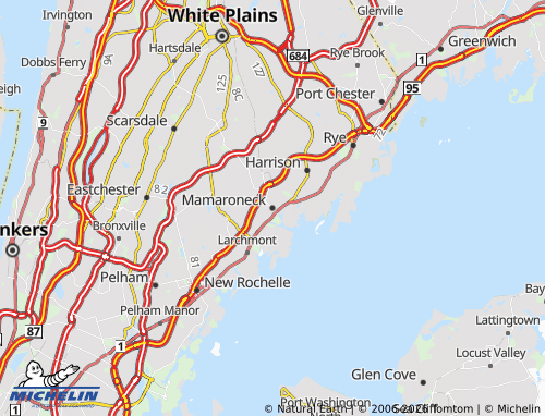 Mapa MICHELIN Mamaroneck - ViaMichelin