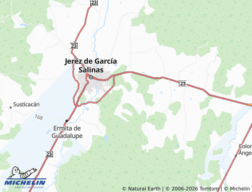 MICHELIN Tetillas map - ViaMichelin