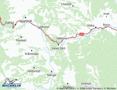 Mappa MICHELIN Valea Sării - ViaMichelin