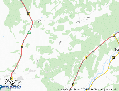 MICHELIN Lepplaane map - ViaMichelin