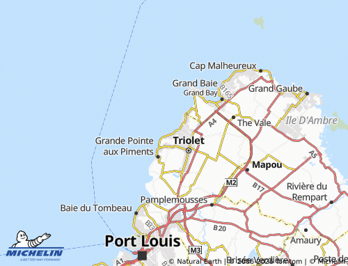 MICHELIN Trou aux Biches map - ViaMichelin