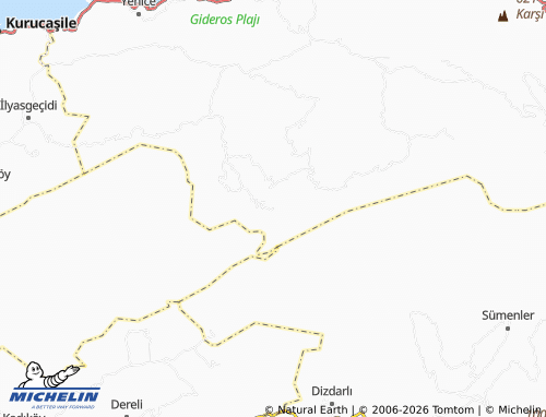 MICHELIN Kazanlı map - ViaMichelin
